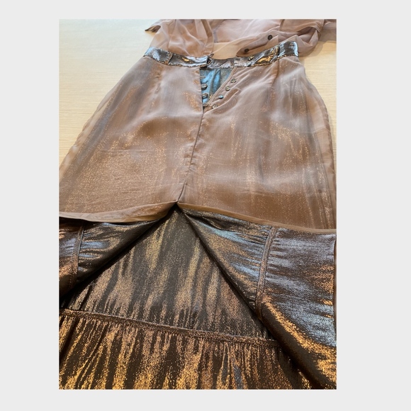 Richard Nicoll  Rose Silk Dress Size Small UK10 - Picture 7 of 7